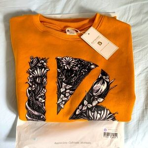 NWT BuffBunny Yellow Sweatshirt